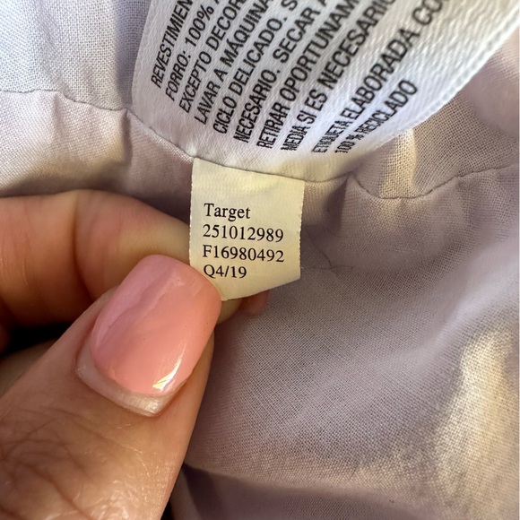 LoveShackFancy for Target Smocked Waist Floral Mini Dress Cottagecore Small - Picture 8 of 9